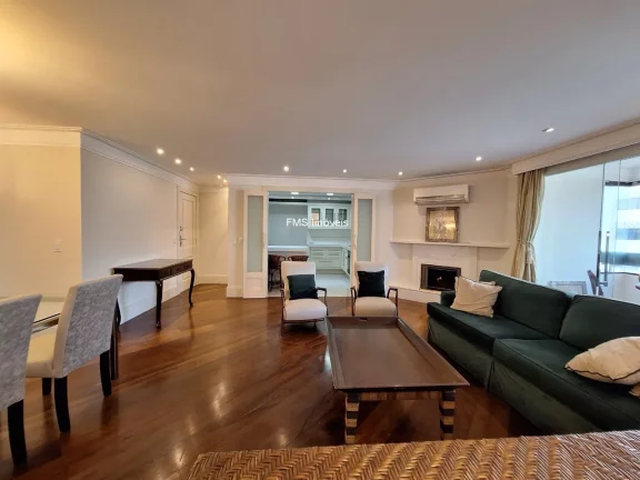 Imagem Apartamento para locação em Moema, com 4 suítes, 1 sala, 4 banheiros, 2 vagas, 147m²!