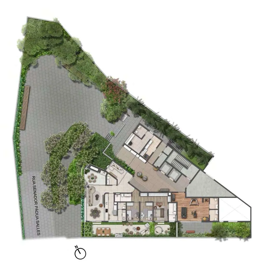 Imagem Um novo marco da arquitetura Paulistana. Em uma rua exclusiva. Preço e disponibilidade do imóvel s...