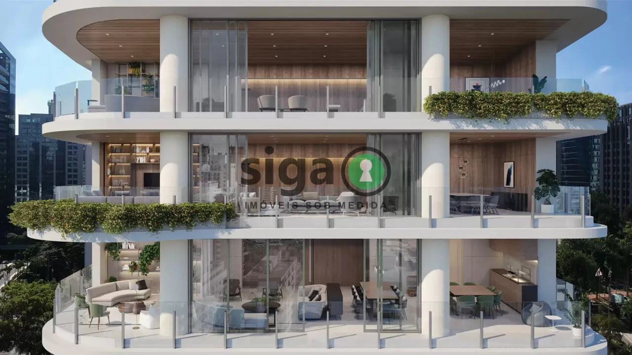 Imagem Apartamento à venda no Itaim Bibi com 4 Suítes e 5 Vagas - São Paulo