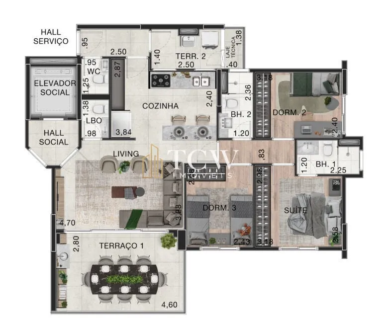 Imagem Apartamento à venda no bairro Vila Mariana - São Paulo/SP, Zona Sul