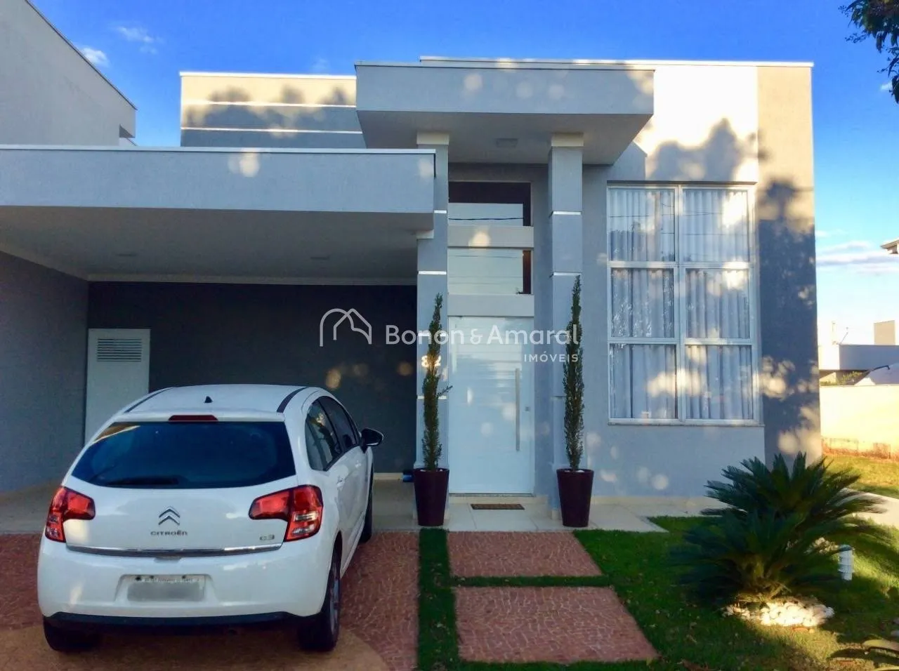 Foto do imóvel Casa a venda com 3 suítes no Condomínio Reserva Real em Paulínia - SP em Avenida Ten. Rubens Souza Santos, 82 - Parque Brasil 500, Paulínia - SP