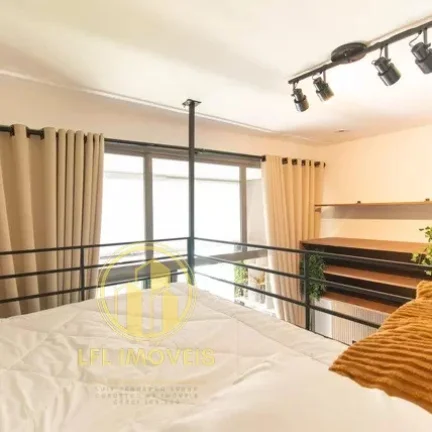 Imagem Studio Mobiliado com Varanda e AC na Vila Mariana