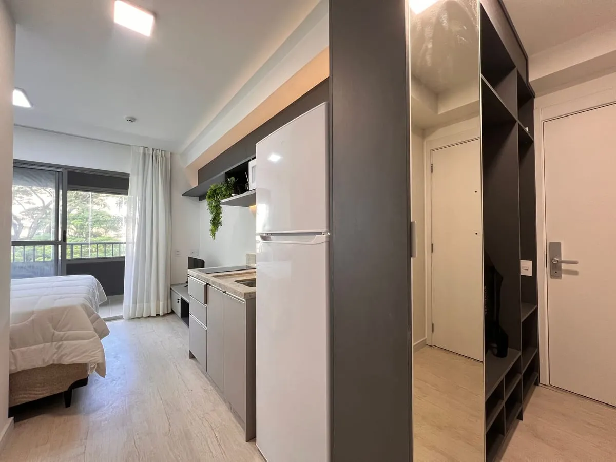 Imagem Apartamento com 1 Quarto para alugar, 24m² - Vila Santa Catarina
