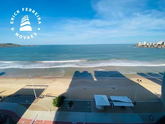 Imagem Frente para o mar da Praia do Morro 3 quartos sendo uma suíte mais dependencia de empregada duas vagas de garagem