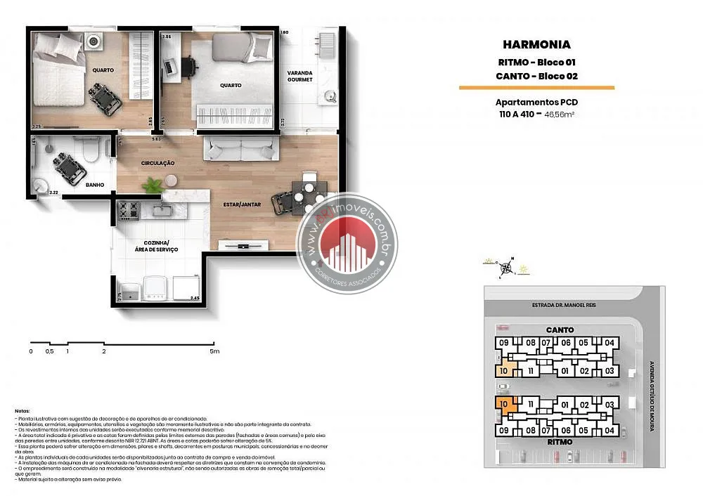 Imagem Apartamento em Lançamentos no bairro Centro - Nilopolis, RJ