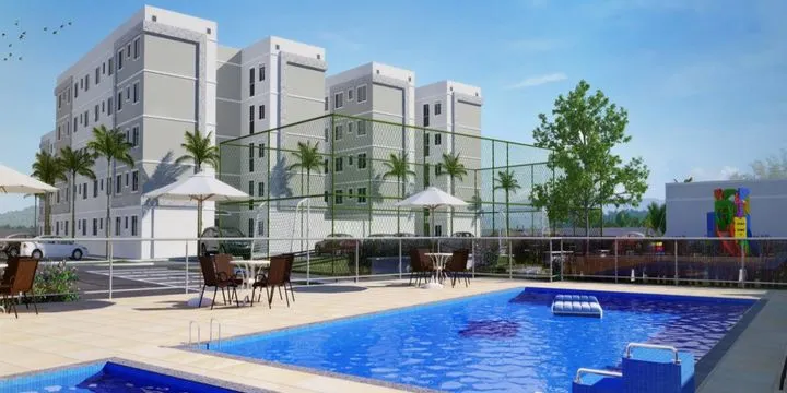 Apartamento com 2 Quartos à Venda, 43 m² em Campo Grande - Rio De Janeiro