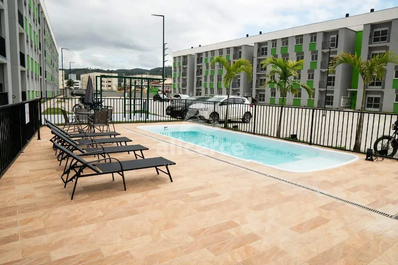 Apartamento à venda - 1 dormitório I 1º andar I Piscina I Pronto para Morar - em Palhoça - SC