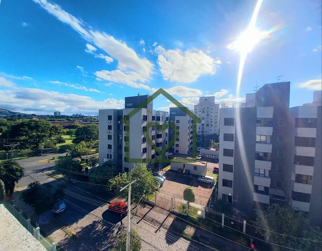 Imagem Apartamento com 52,15m² privativos no bairro Sarandi, com 2 quartos, sacada, sala, cozinha, área d...