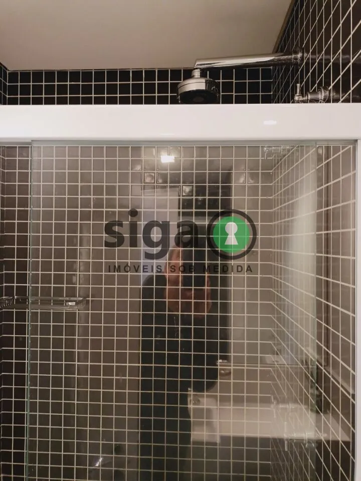 Imagem Apartamento Mobiliado com 1 quarto, 2 banheiros e 1 vaga para alugar no Brooklin