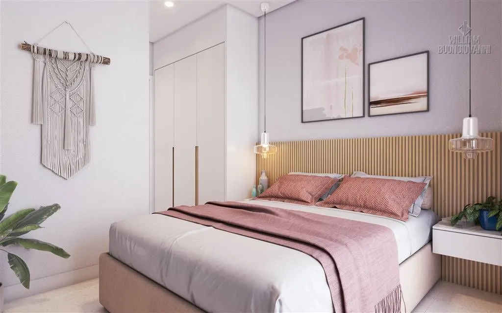 Imagem Apt. novo na Mirim, 2 Dorms com Suíte, Churrasqueira Privativa e Lazer Premium