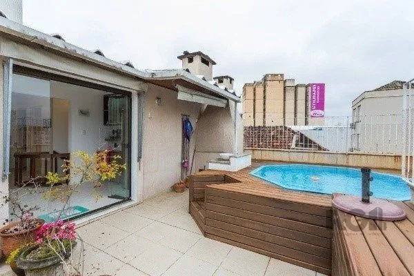 Imagem Vende-se cobertura com 4 quartos (2 suítes), 154m² e 1 vaga - Moinhos de Vento