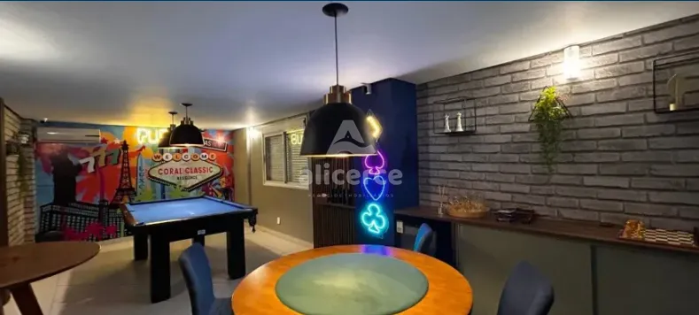 Imagem Apartamento mobiliado para locação em Coqueiros - Florianópolis | 2 quartos, suíte e lazer completo
