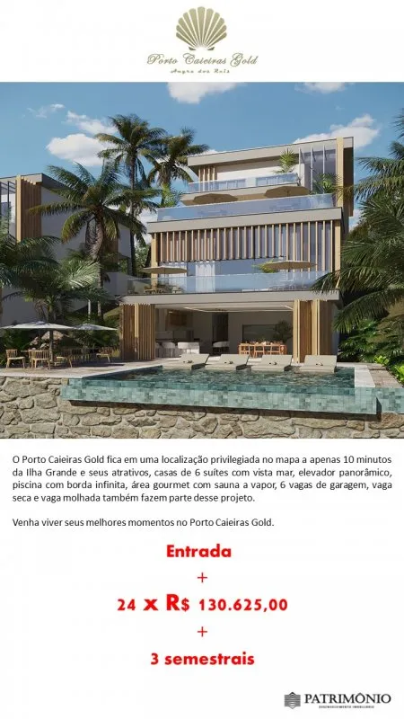 Imagem Casa a Venda no bairro Gambôa do Belém (cunhambebe) - Angra dos Reis, RJ
