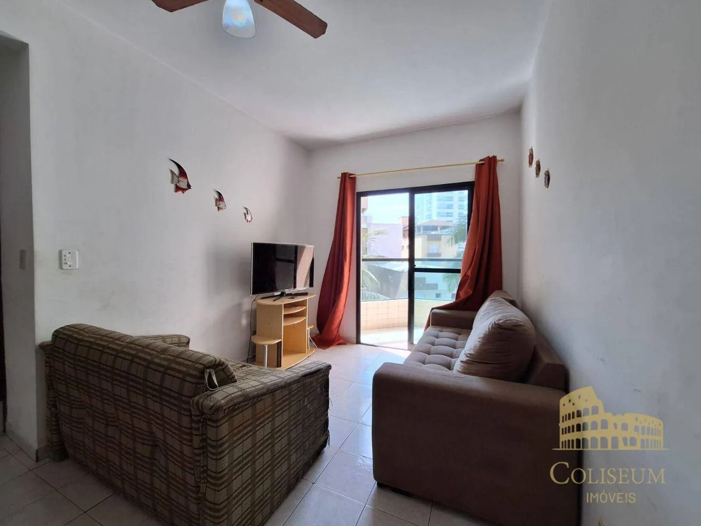 Imagem Apartamento com 1 dormitório à venda, 55 m² por R$ 300.000,00 - Vila Assunção - Praia Grande/SP