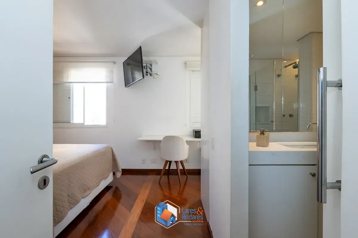Imagem Apartamento para venda em Brooklin Paulista com 2 quartos, sendo 2 suítes, 80m²
