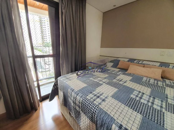 Imagem Apartamento com 3 dormitórios (sendo 01 suíte) à venda, 110 m² - Chácara Agrindus - Taboão da Serra/SP