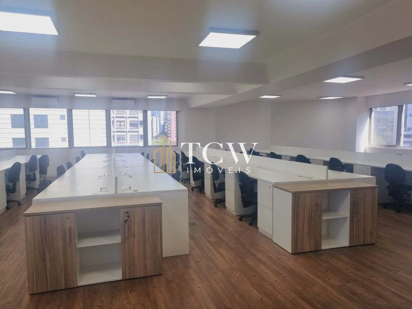 Imagem Conjunto Comercial Mobiliado para Locação | 204 m² | Berrini, São Paulo/SP