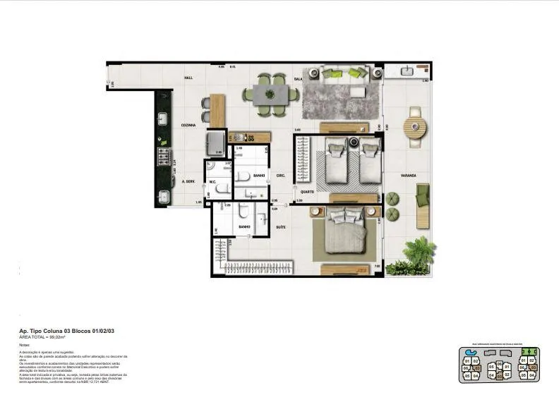 Imagem Vila Gaudí Apartamentos de Luxo na Região Oceânica Lazer