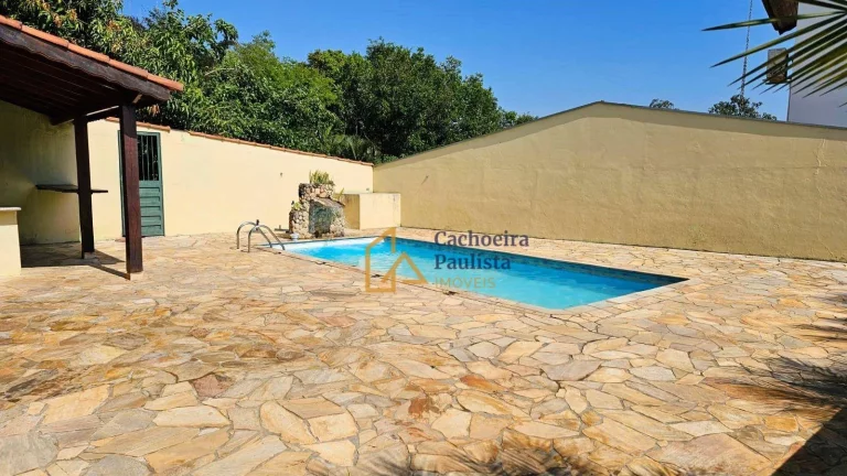 Imagem Casa à venda com salão, área de lazer e área gourmet - Jardim Nova Cachoeira - Cachoeira Paulista/SP