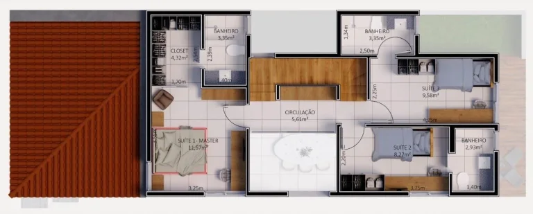 Imagem Casa em Condomínio para Venda em Teresina, Morros, 4 dormitórios, 4 suítes, 4 banheiros, 2 vagas