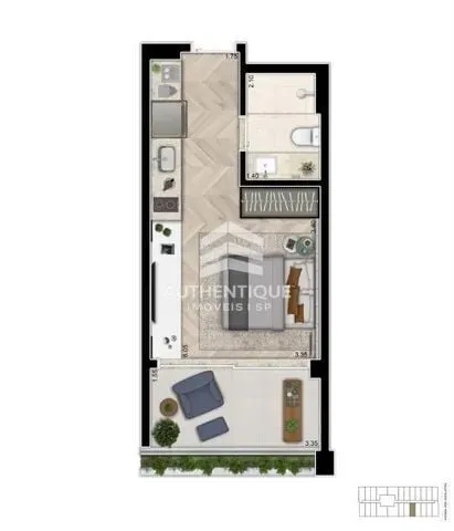 Imagem CYRELA FOR YOU MOEMA - Apartamento à venda no bairro Moema - São Paulo/SP, Zona Sul
