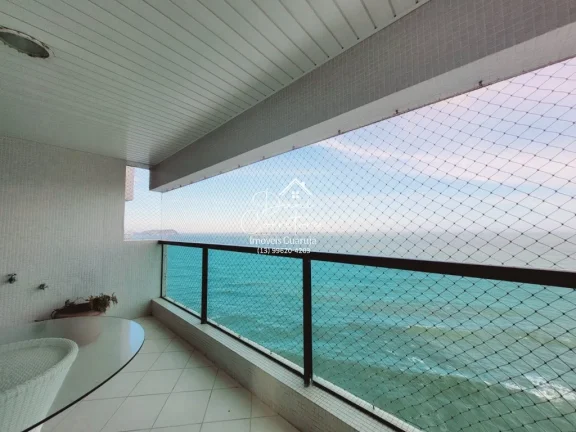 Imagem Apartamento à venda no Morro do Maluf, Guarujá-SP: 3 quartos, 3 suítes, 2 salas e 186m² - Imperdível!