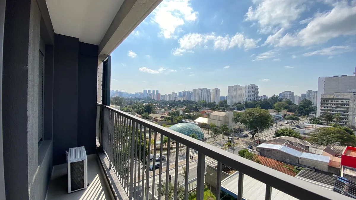 Imagem Apartamento com 1 Quarto para alugar, 37m² - Santo Amaro