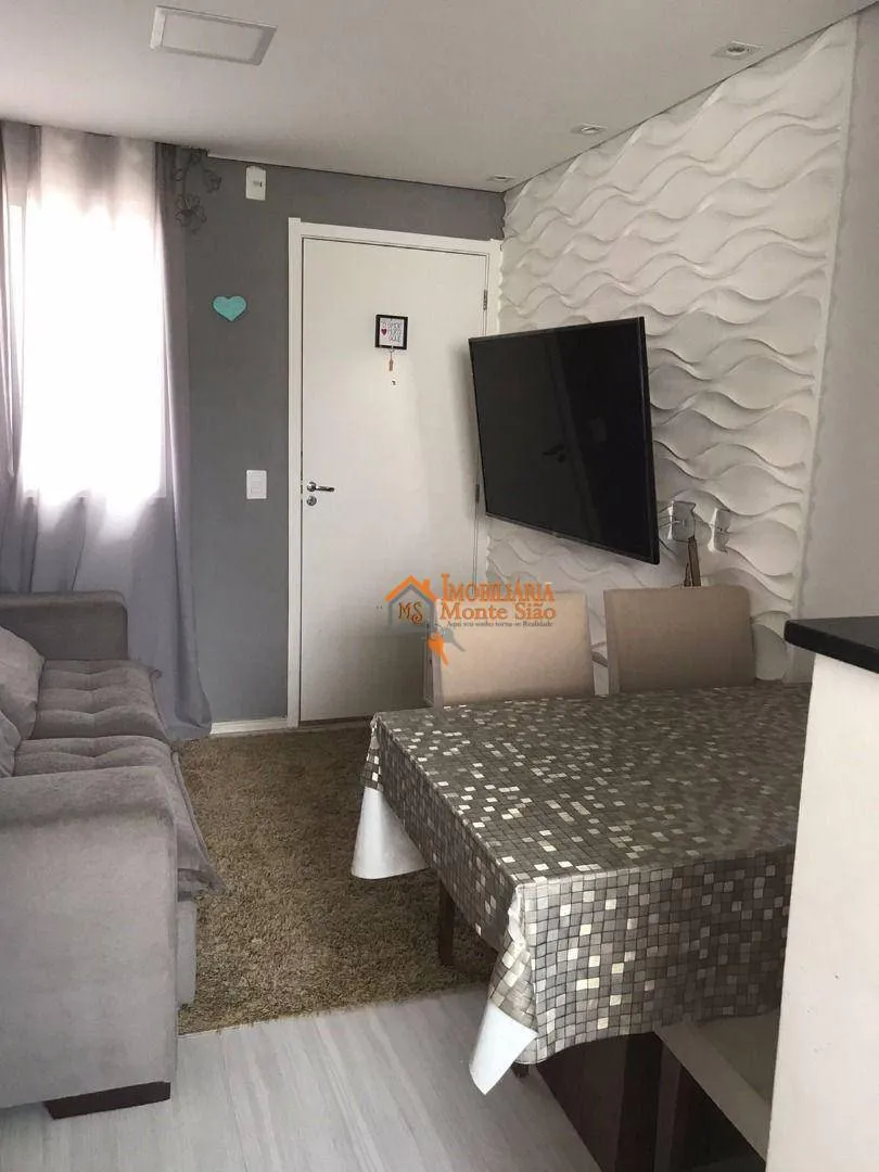 Imagem Apartamento com 2 dormitórios à venda, 37 m² por R$ 270.000,00 - Jardim Albertina - Guarulhos/SP