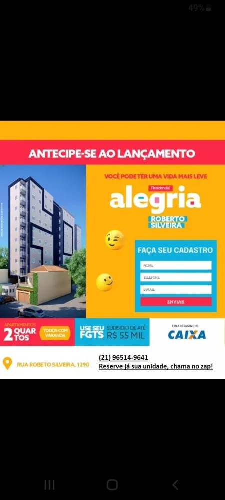 Imagem Apartamento a Venda no bairro Centro - Nilopolis, RJ
