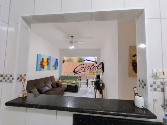Imagem Apartamento com 1 quarto à venda, 59 m² - Vila Guilhermina - Praia Grande/SP