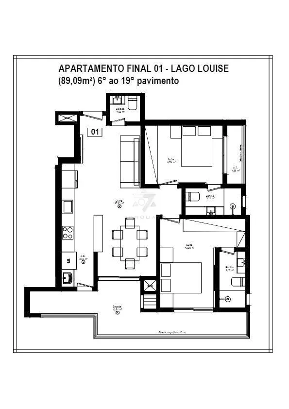 Imagem Lago Louise Residencial: Conforto e Elegância em Itajaí