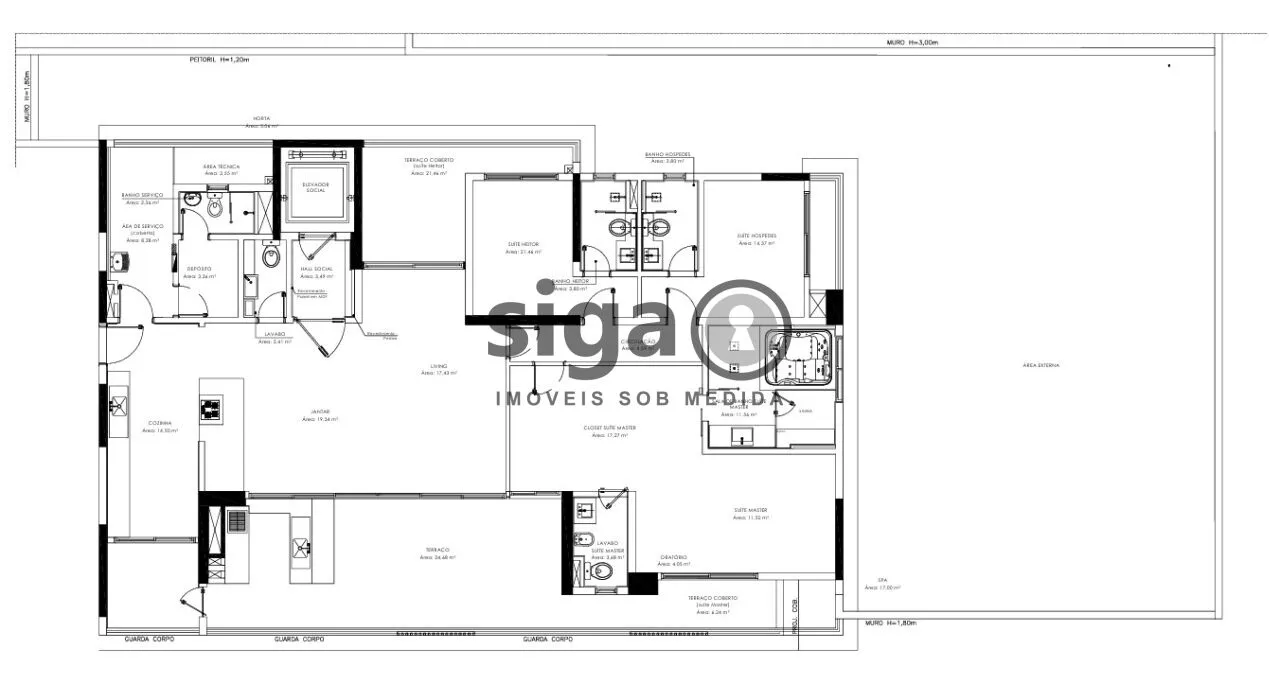 Imagem Apartamento Garden para venda na Vila Clementino 03 suítes, São Paulo - SP