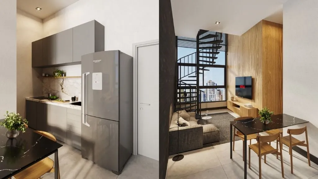 Imagem Flat à venda, 37 m² por R$ 414.997,00 - Bessa - João Pessoa/PB
