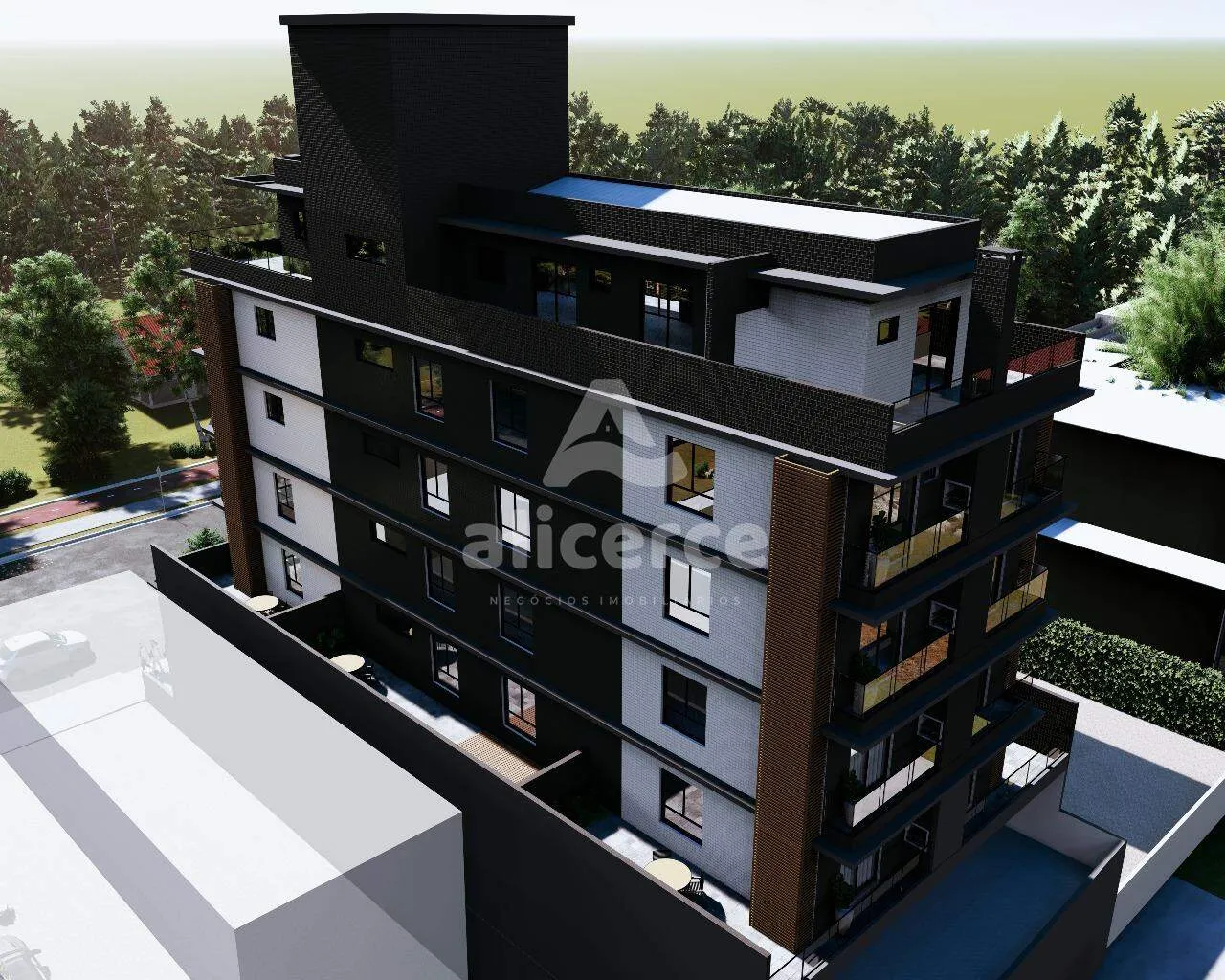 Imagem Studio Garden em construção, Canasvieiras (Florianópolis) com 1 vaga moto, entrada parcelada e financiamento