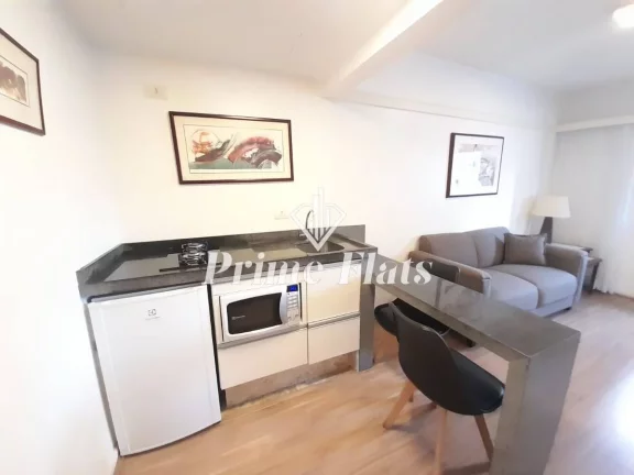 Imagem Flat disponível para venda no Le Premier, com 28m², 1 dormitório e 1 vaga