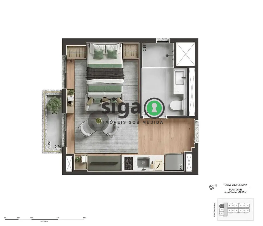 Imagem Studio na Vila Olímpia: Abaixo do Preço, Acima das Expectativas!!!