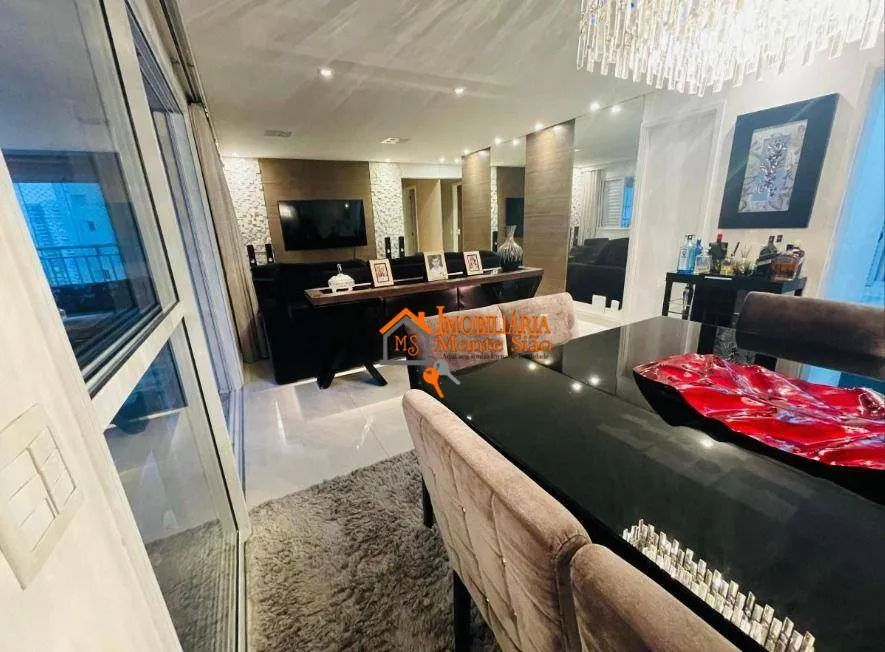 Imagem Apartamento com 3 dormitórios à venda, 128 m² por R$ 1.485.000 - Vila Leonor - Guarulhos/SP