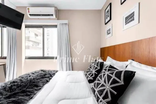 Imagem Flat disponível para venda no Hampton Park no bairro Jardins, com 29,80m², 1 dormitório e 1 vaga de garagem