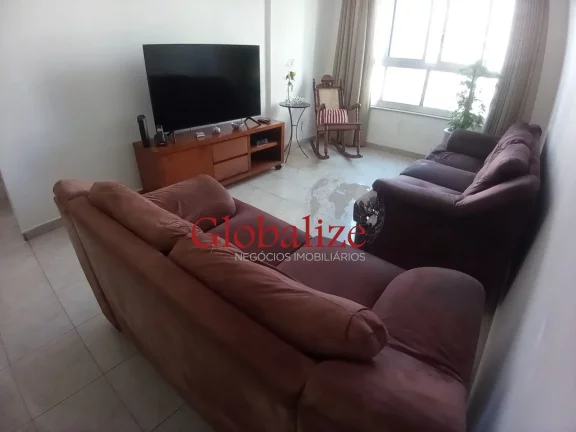 Imagem Apartamento a venda com 3 quartos, dependência, vista lateral para o mar no bairro Pompéia em Santos por R$850.000,00