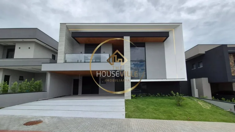 Imagem Casa Sobrado, 4 dormitórios ( 4 Suítes), 486M², Cond. Vivant, Urbanova.