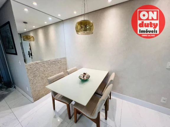 Imagem Apartamento com 2 dormitórios à venda, 96 m² por R$ 700.000 - Jardim Las Palmas - Guarujá/SP