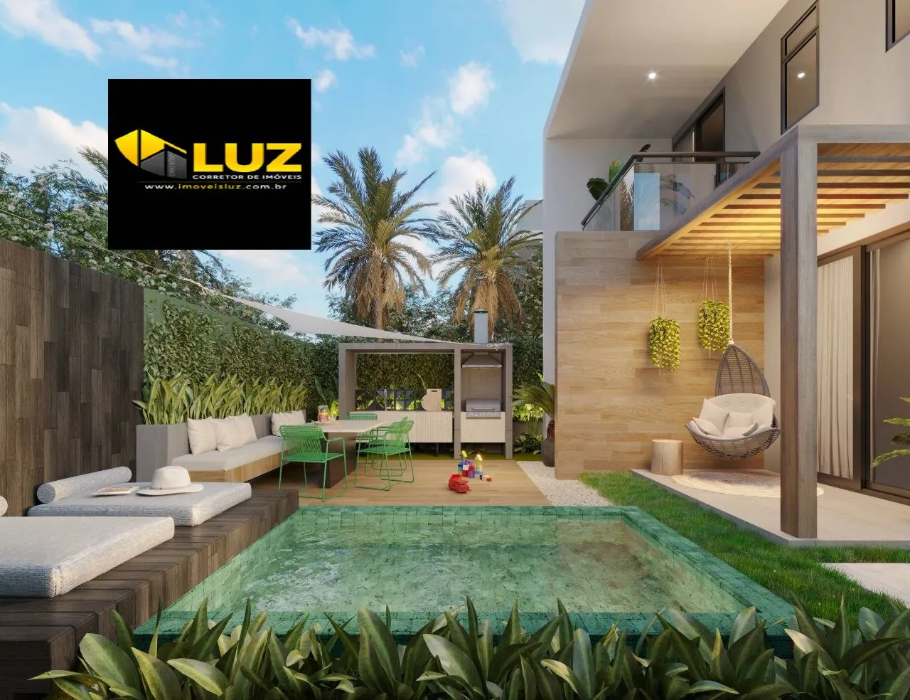 Imagem Villa Solis - Condomínio de Casas Duplex Sofisticadas no Eusébio