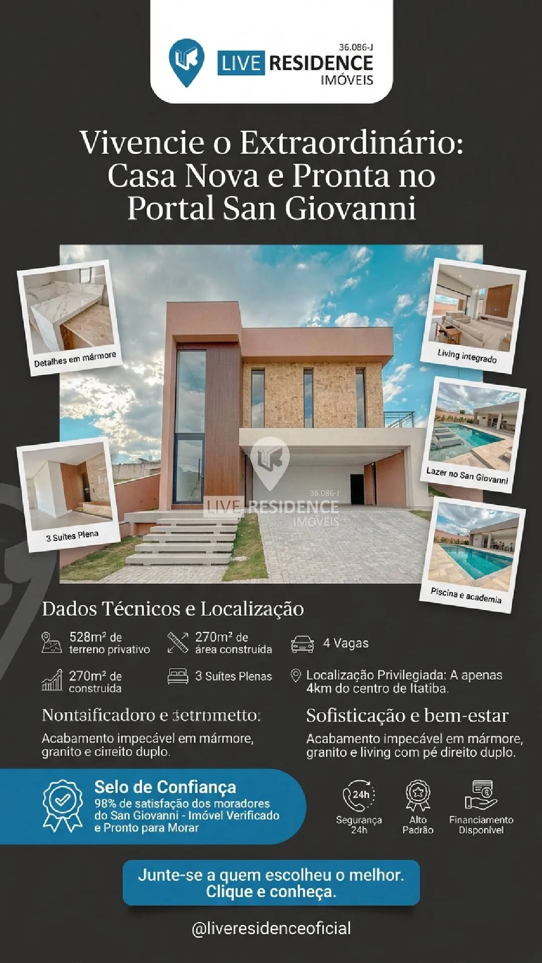 Imagem Portal de San Giovanni - Itatiba/SP