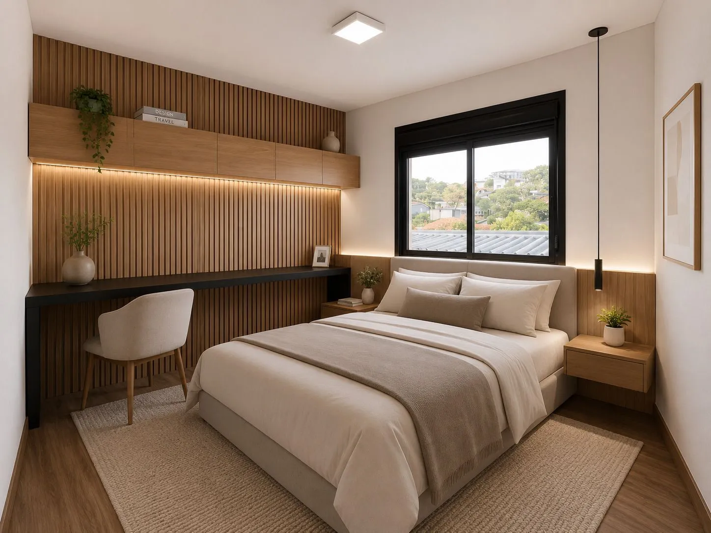 Imagem Apartamento de 2 quartos, suite e com uma vaga de garagem