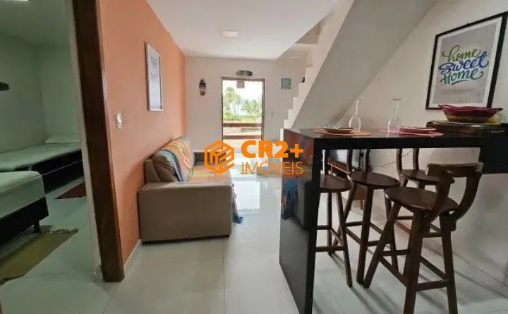 Imagem Vendo em Tamandaré DUPLEX 90m² à 100 metros do Mar, em condomínio e porteira fe