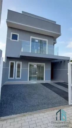 Imagem Sobrado novo, 100 mts do mar, 03 quartos c/suíte, Baln Nereidas em Guaratuba PR