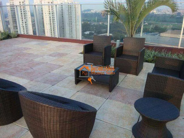Imagem Studio com 1 dormitório para alugar, 36 m² por R$ 3.000,00/mês - Vila Augusta - Guarulhos/SP