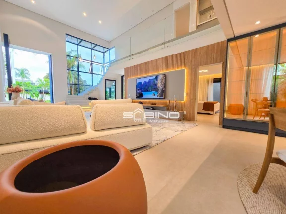 Imagem Belíssima casa à venda com 6 Dormitórios 5 Suítes 647 m² de área útil - Riviera de São Lourenço - Bertioga SP