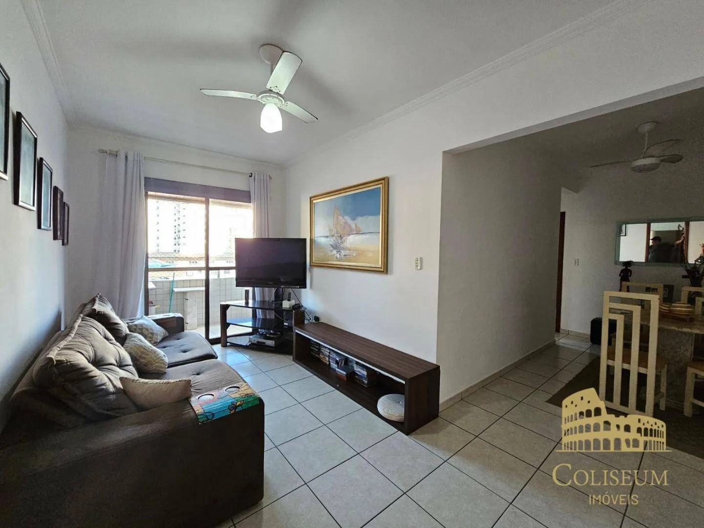 Imagem Apartamento para alugar, 80 m² por R$ 3.700,00/mês - Vila Guilhermina - Praia Grande/SP