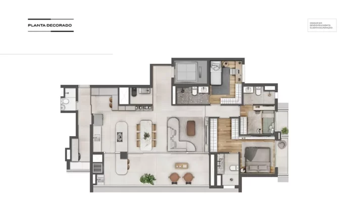 Imagem MARQUISE VILA MARIANA - EVEN - Apto 146m², fácil acesso ao Parque Ibirapuera e à Avenida Paulista!